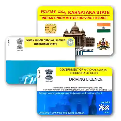 PVC Driving License