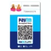Paytm QR code PVC ID Card