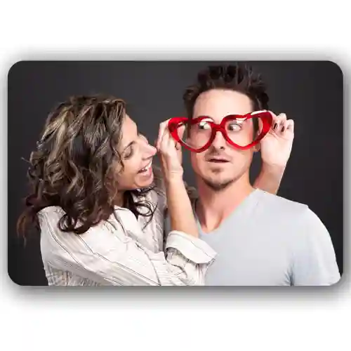 Personalized Couple PVC Cards for Valentine’s Day