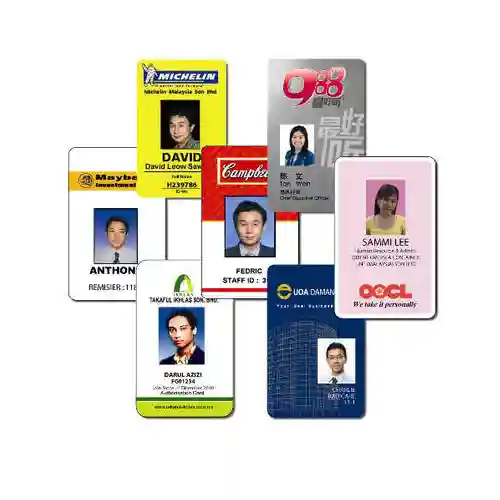 employee id card pvc card printing service