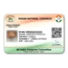 Indian National Congress Id Card Print