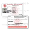 get your uttar pradesh dg medical health card printed hassle free with our printing services