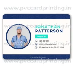 hospital id card pvc card printing service