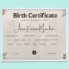 birth certificates