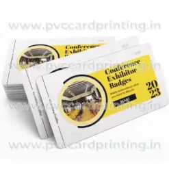 conference exhibitor badges enhance your event presence with professional pvc card prints