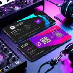 dj and entertainment services id cards