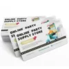 elite party supply store membership cards