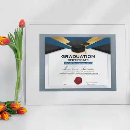 graduation certificate printing