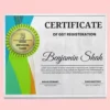 gst registration certificates