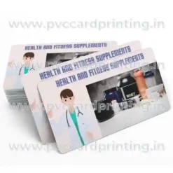 health and fitness supplements membership cards