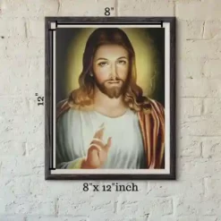 jesus wall photo printing 8x12 inch