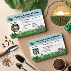 organic farming and agriculture id cards