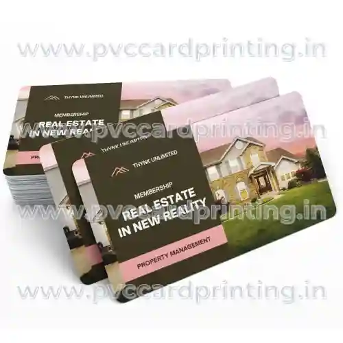 premium real estate agency and property management membership cards