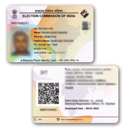 PVC Voter ID Card Order Online