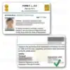 liquor license pvc card liquor permit