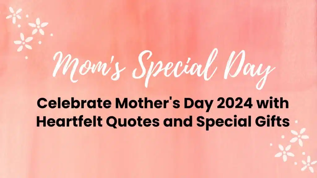 pink mothers day blog banner