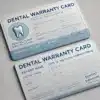 dental warranty card