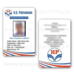 hp petrol pump id card pvc print