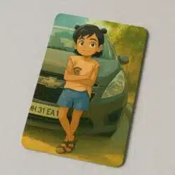 gible art photo print on pvc card