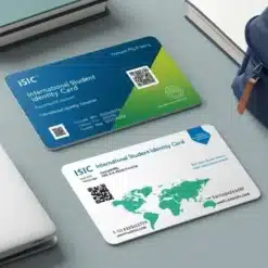 international student identity card isic premium pvc printing for students