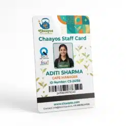 chaayos staff card