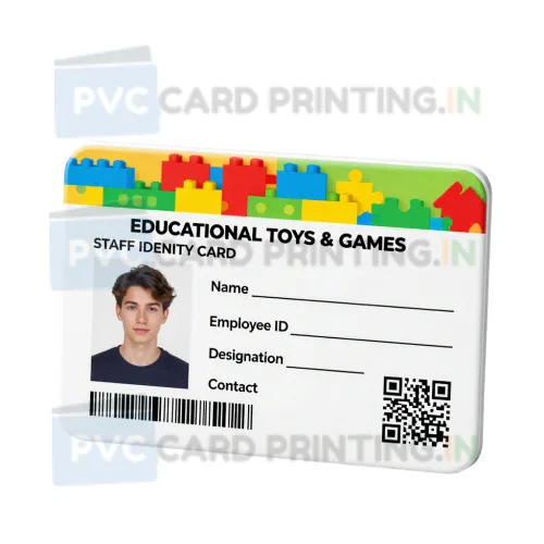 educational toys and games id card