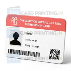 subscription boxes and gift sets membership card