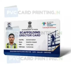 Scaffolding Erector Card