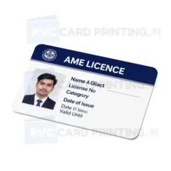 ame licence card
