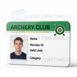 archery club card