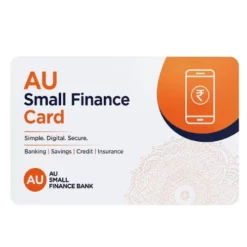 au small finance card