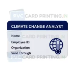 climate change analyst card