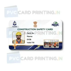 construction safety card