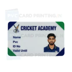 cricket academy card