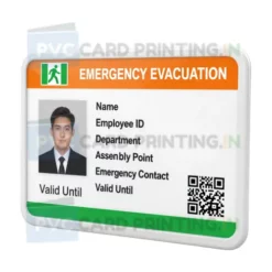 emergency evacuation card