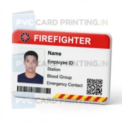 fire fighter card