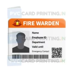 fire warden card