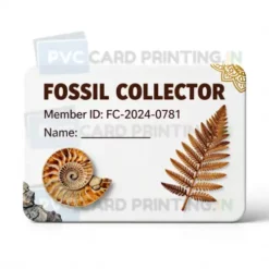 fossil collector card