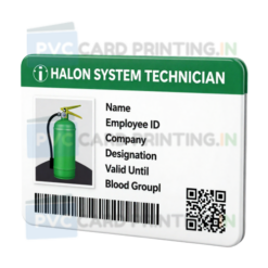 halon system card