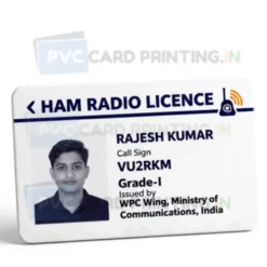 ham radio licence card