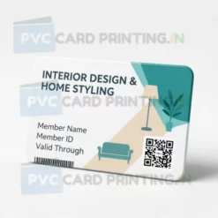 interior design and home styling services membership card