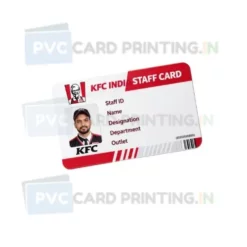 kfc india staff card