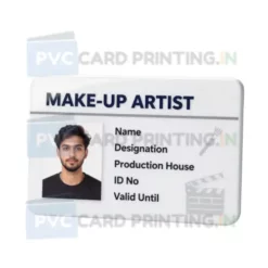 make up artist film card