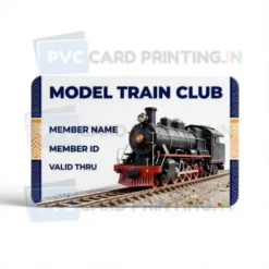 model train club card