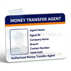 money transfer agent card