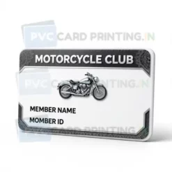 motorcycle club card