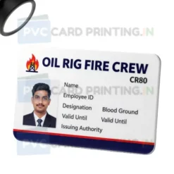 oil rig fire card