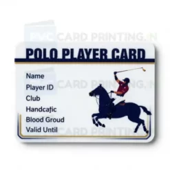 polo player card