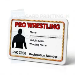 pro wrestling card