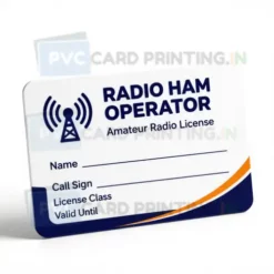 radio ham operator card